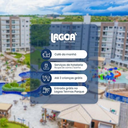 Lagoa Ecotowers Resort - Lagoa Oficial Калдас Новас Екстериор снимка