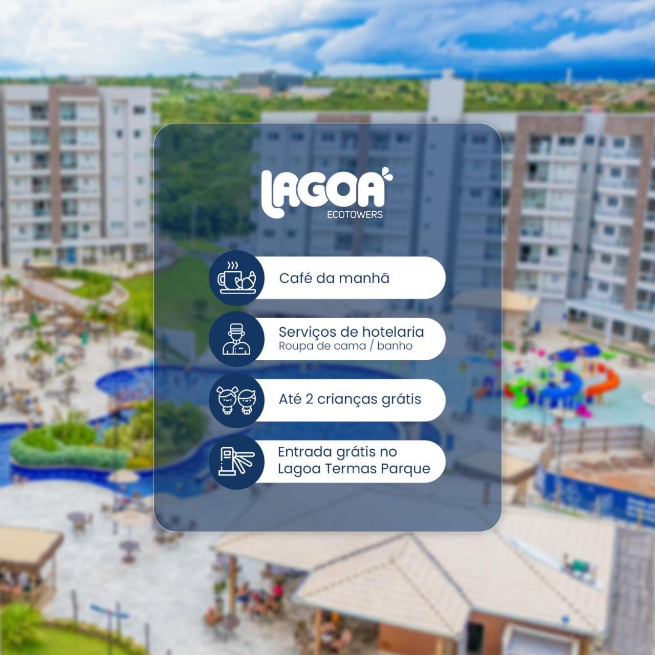 Lagoa Ecotowers Resort - Lagoa Oficial Калдас Новас Екстериор снимка